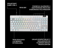 LOGITECH G PRO X TKL Rapid biały 920-013242 - 1298666 - zdjęcie 11